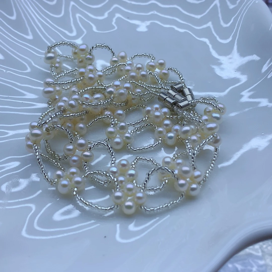 淡水珍珠颈饰未镶嵌