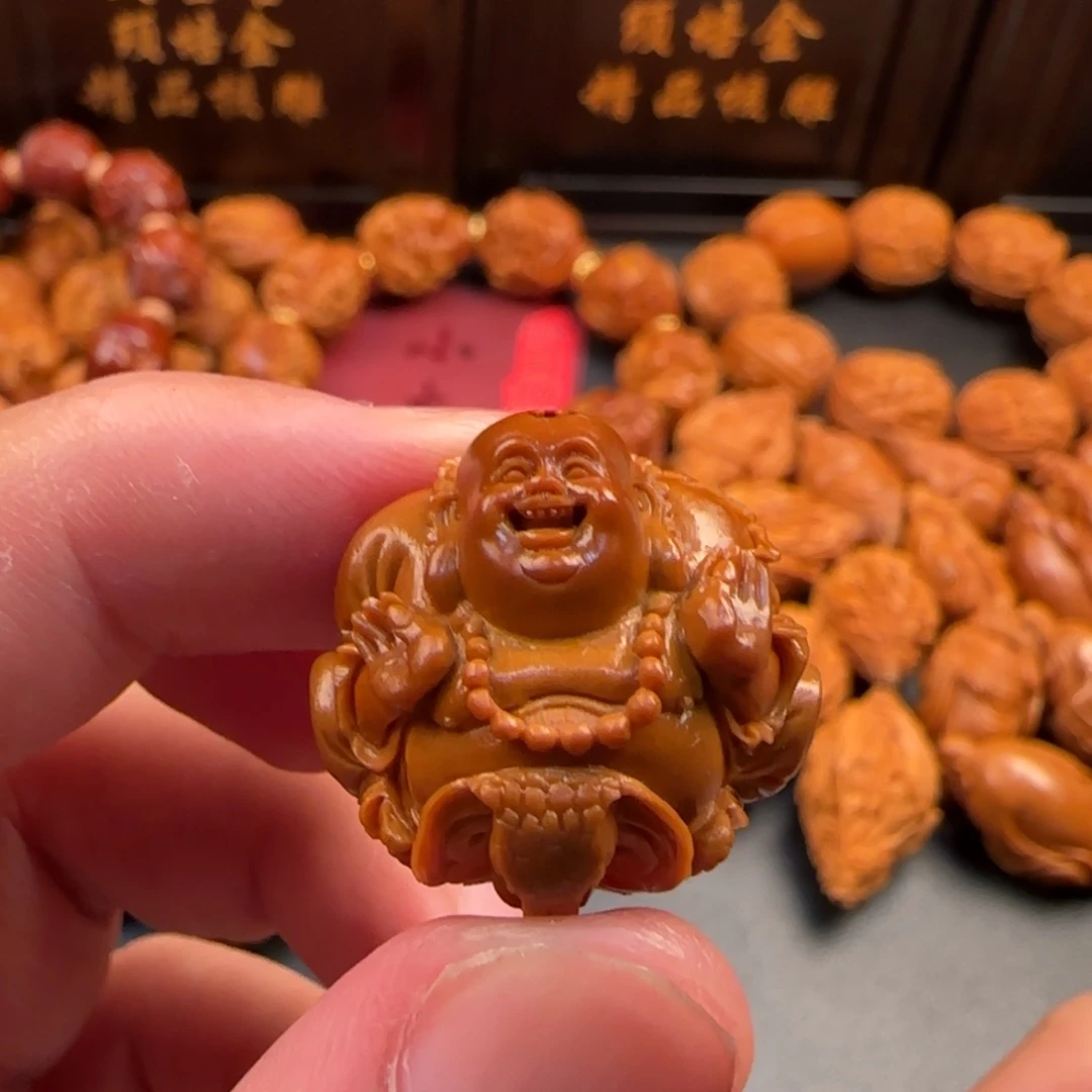 手串/手链橄榄核胡天华骑兽弥勒单籽