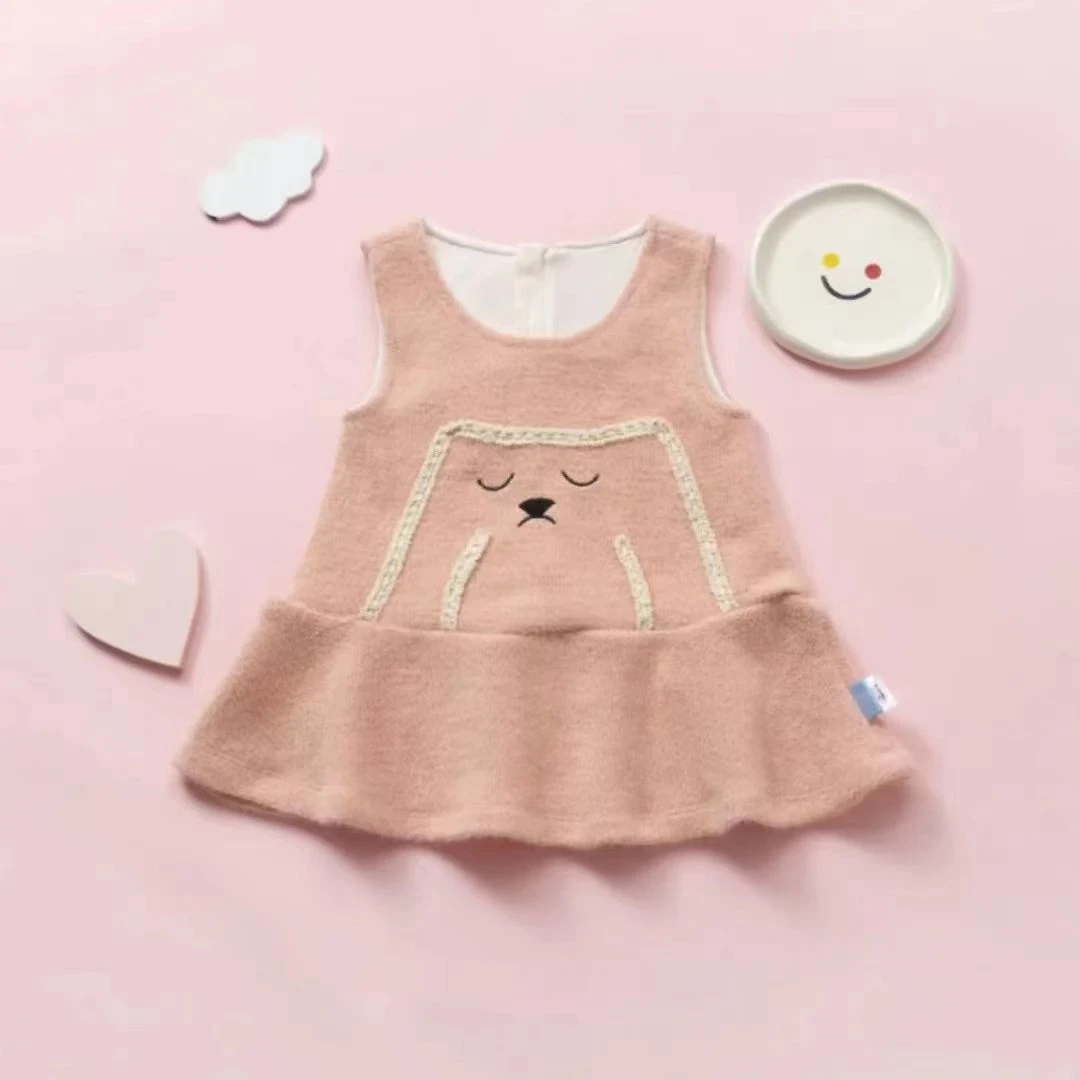 M6D260406绿X042粉背心裙子