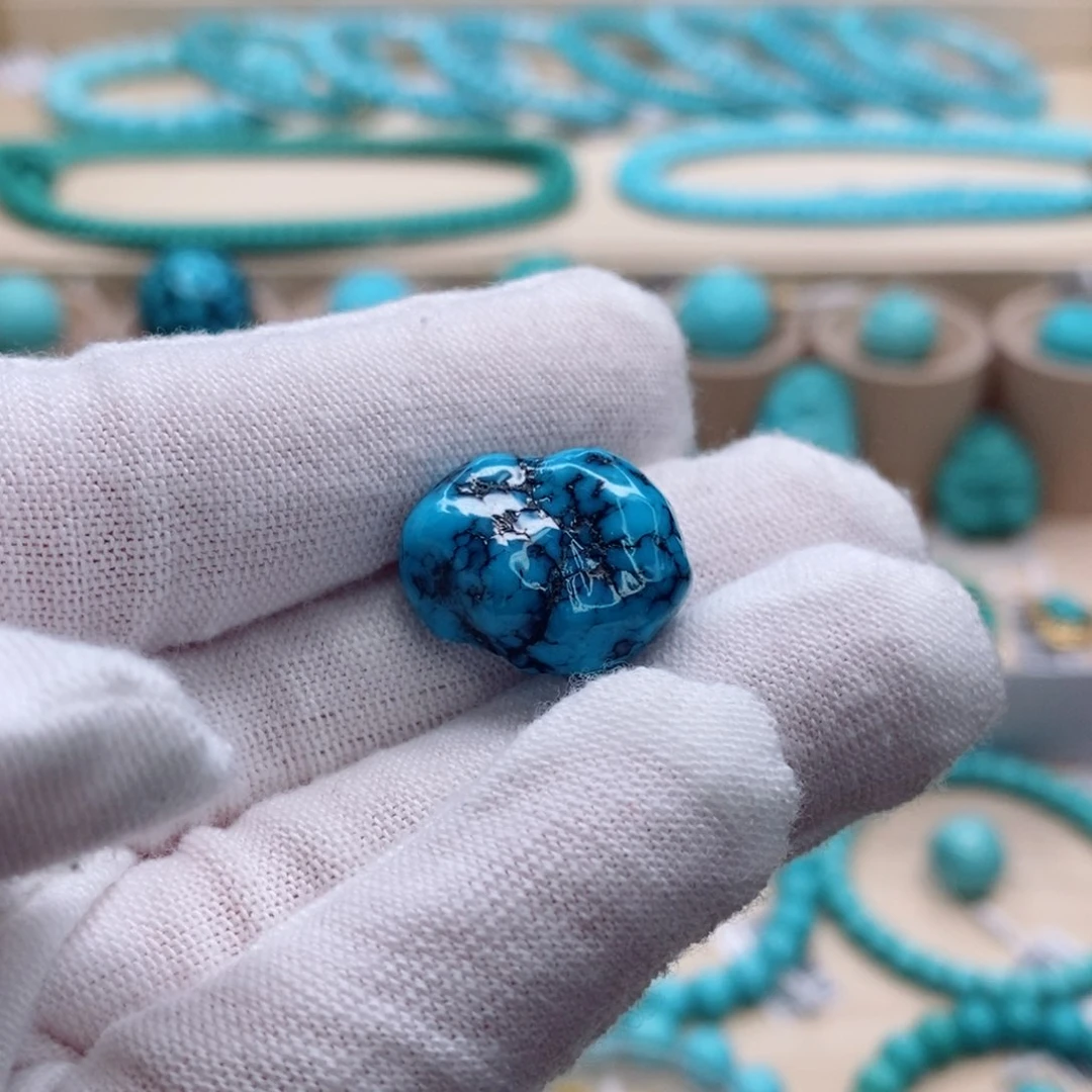 绿松石珠宝奇石未镶嵌