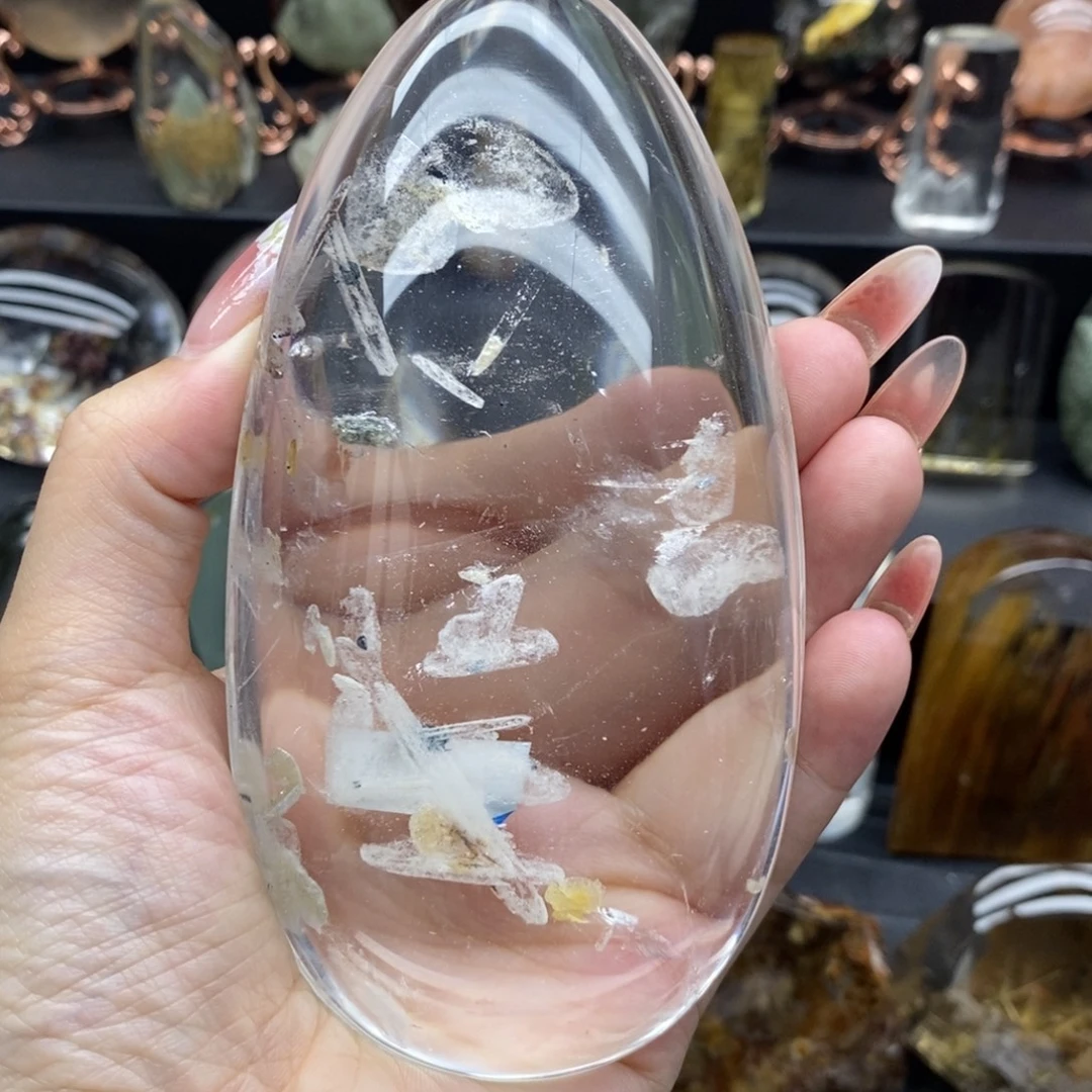 未镶嵌水晶珠宝半成品