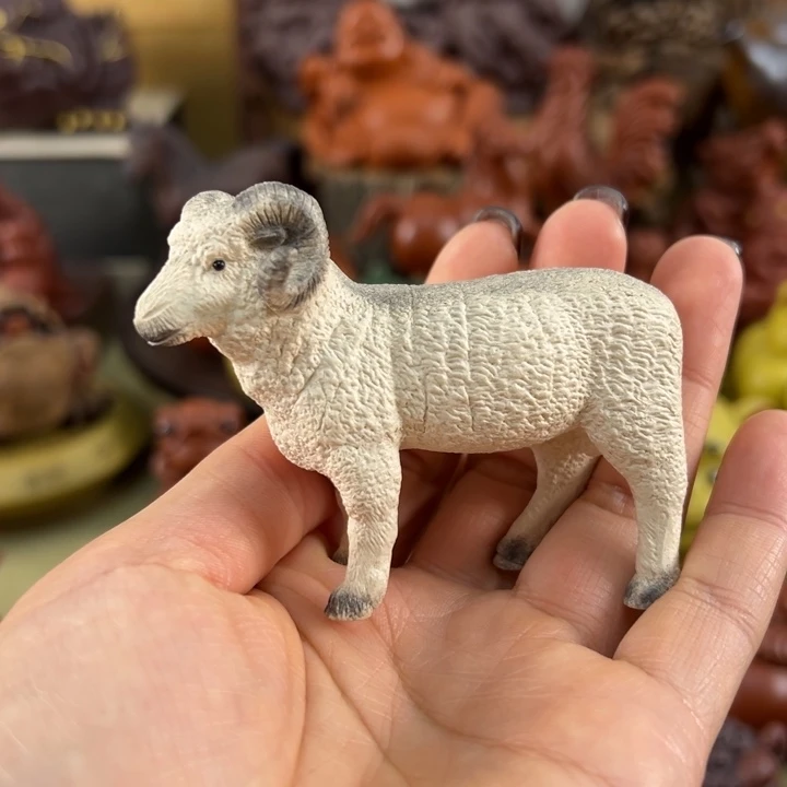 茶宠紫砂紫砂小羊