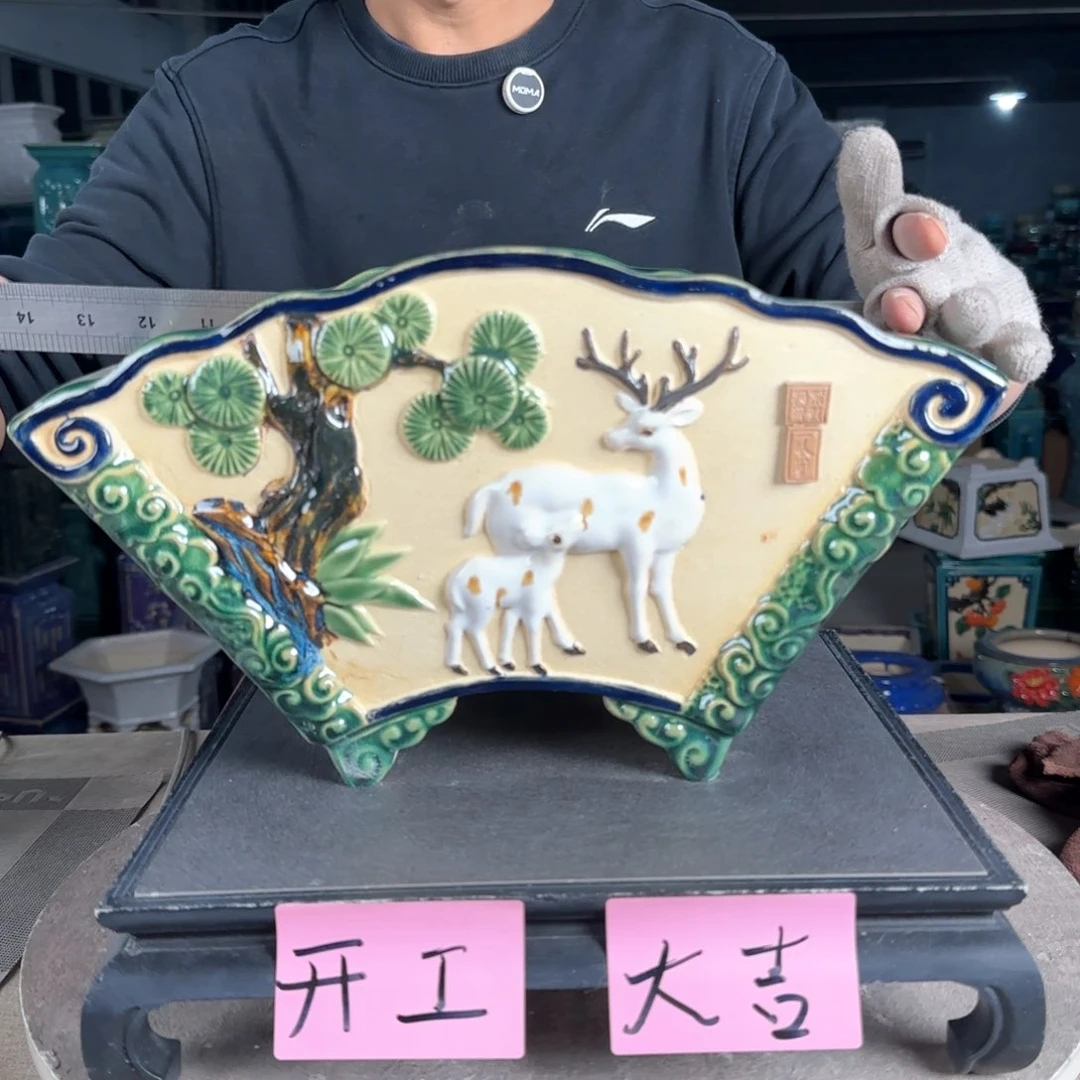一风堂石湾花盆。微瑕