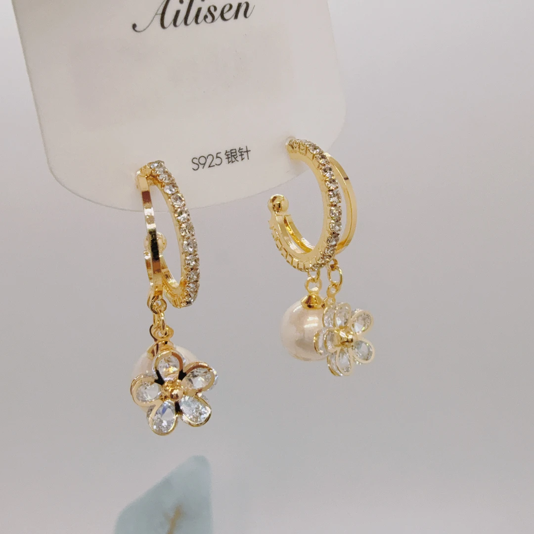 铜合金耳饰 S087时尚名媛气质风 梵希曼 设计感耳环