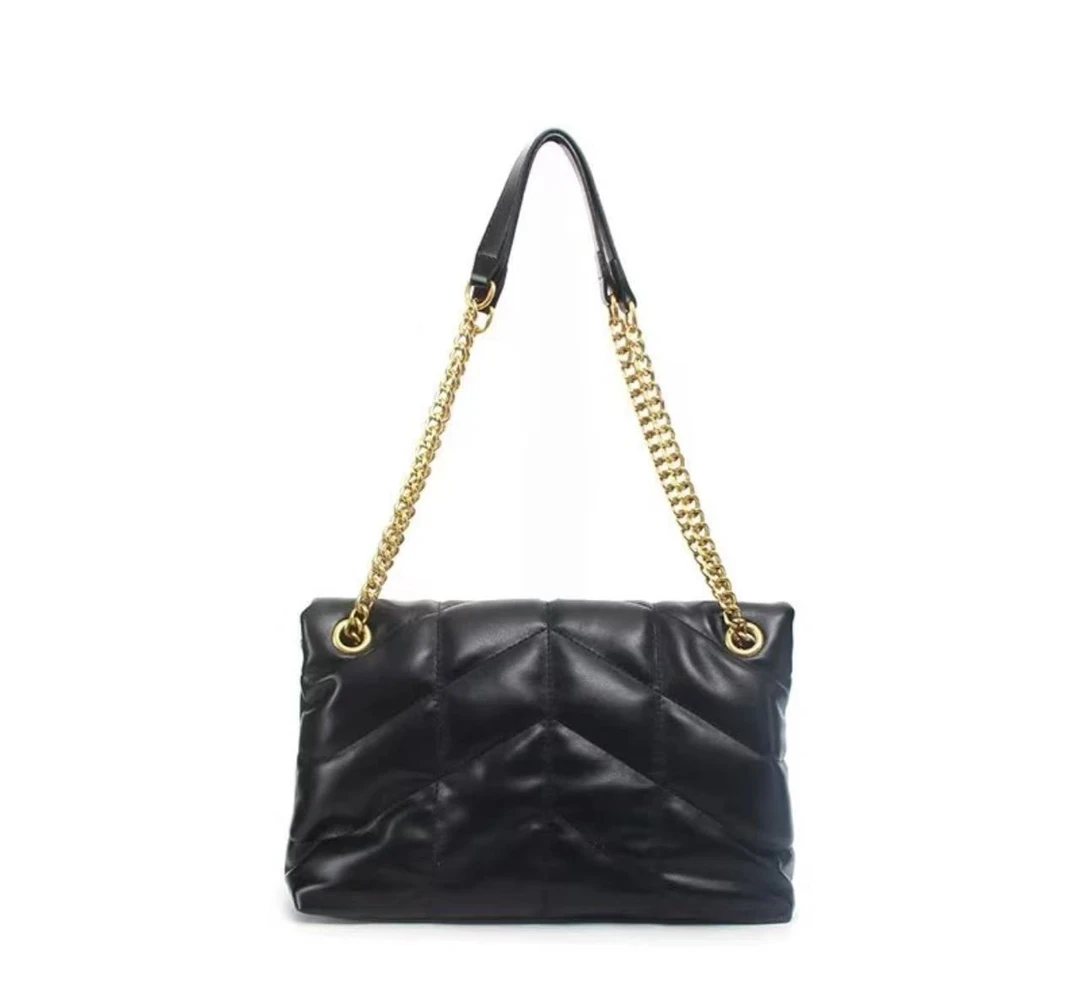 2025夏季新款小众菱格绣线单肩斜挎包云朵包包6690（长30*18*10cm）