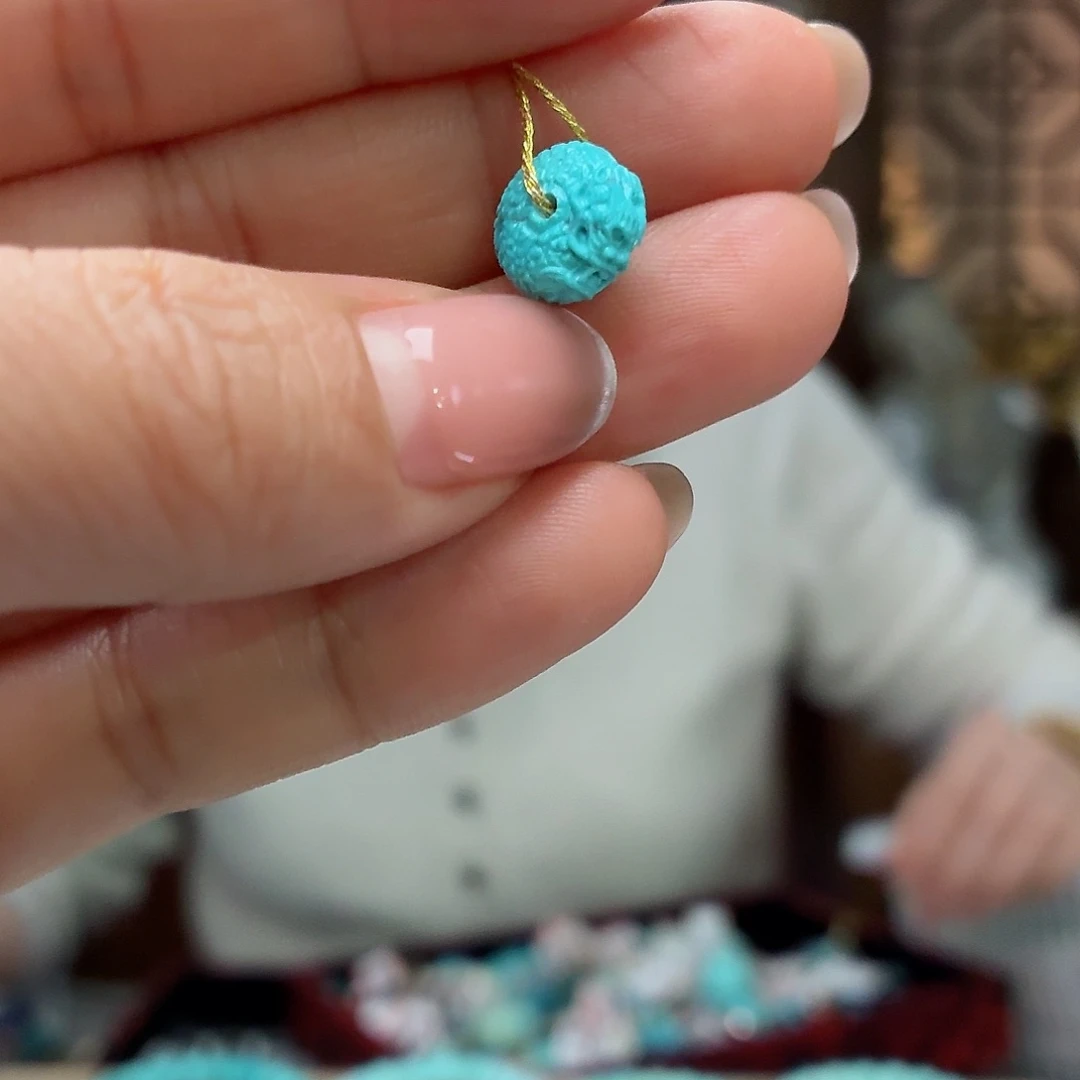 未镶嵌绿松石珠宝奇石