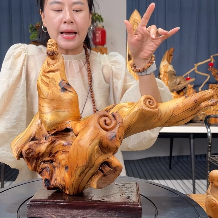 柏木（崖柏）随型摆件
