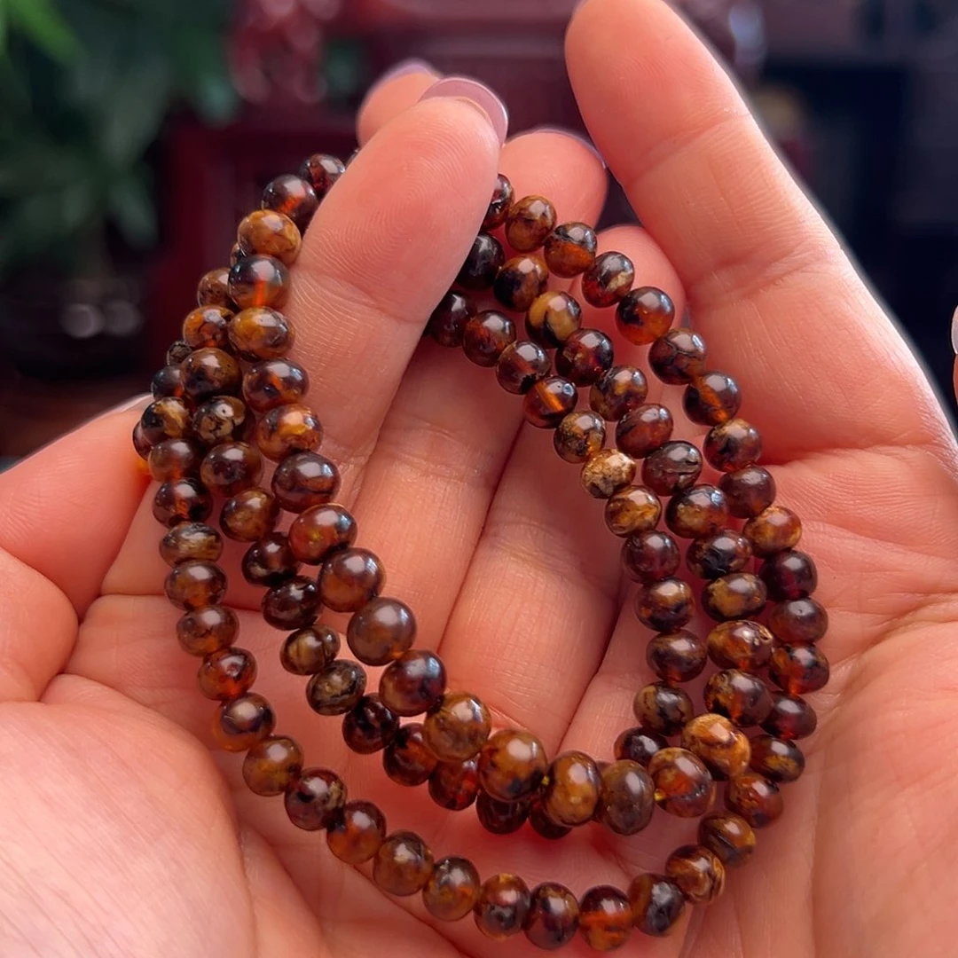 未镶嵌琥珀裸石抚顺琥珀20831六