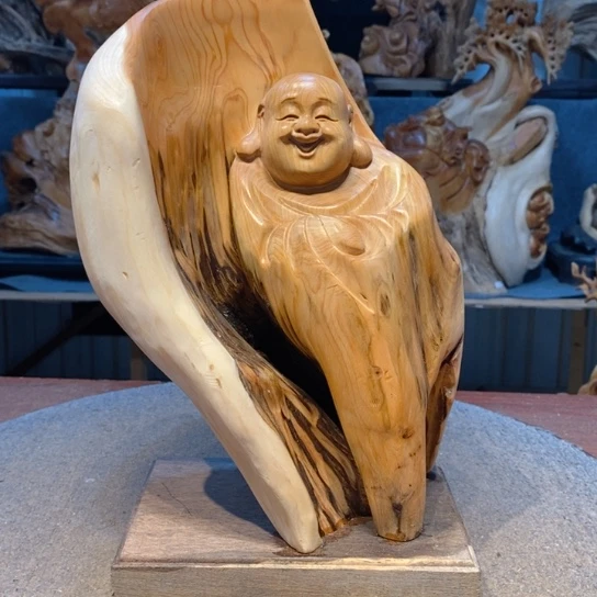 柏木（崖柏）根雕摆件