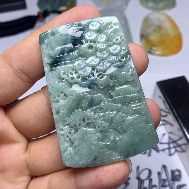 颈饰未镶嵌翡翠翡翠