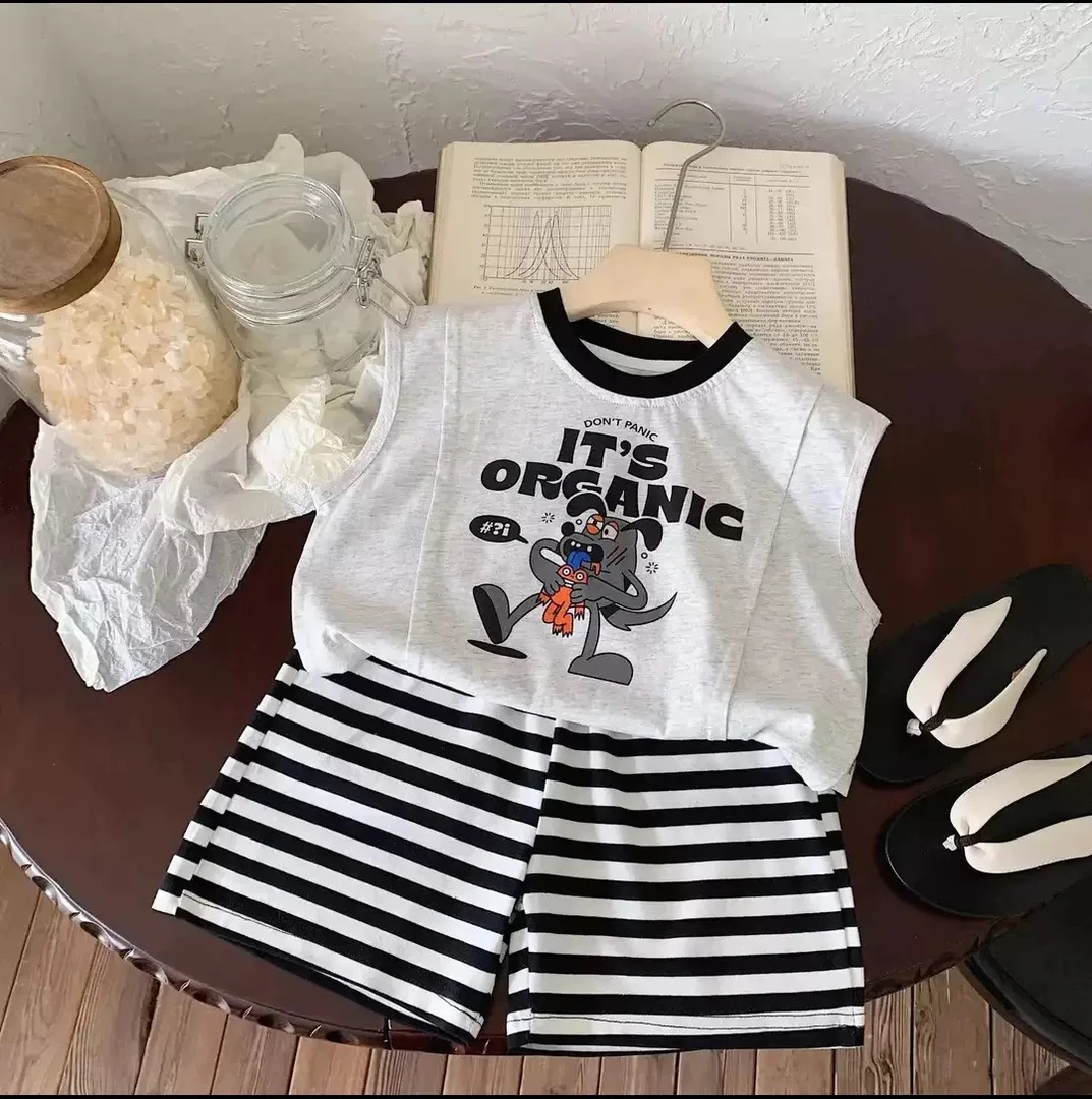 夏季宝宝分体套装