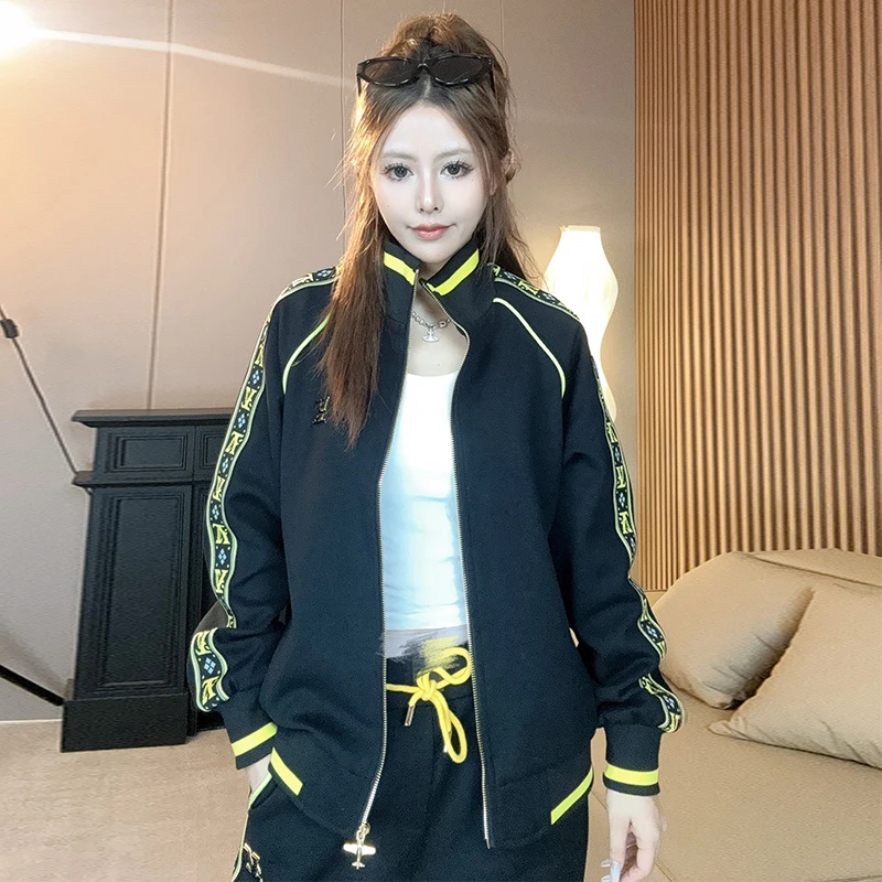 【伍老板】2025秋季新款时尚潮流百搭连帽外套YG-83011+YG83305