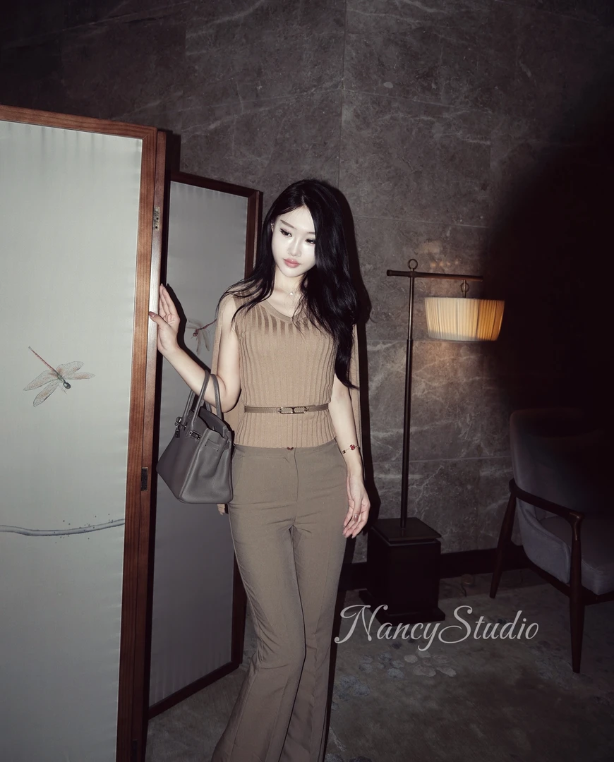 【Nancy智妍欧尼】韩女针织斗篷上衣