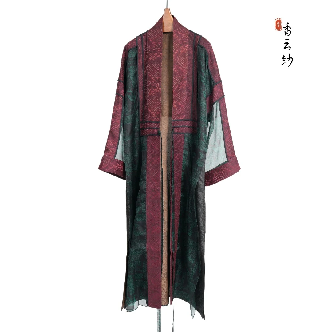 【走心非遗】香云纱 长外披23ZM202325-1时间中长桑蚕丝新中式高档