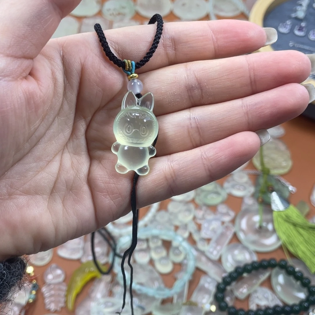 蛇纹石玉未镶嵌多样性随机发一