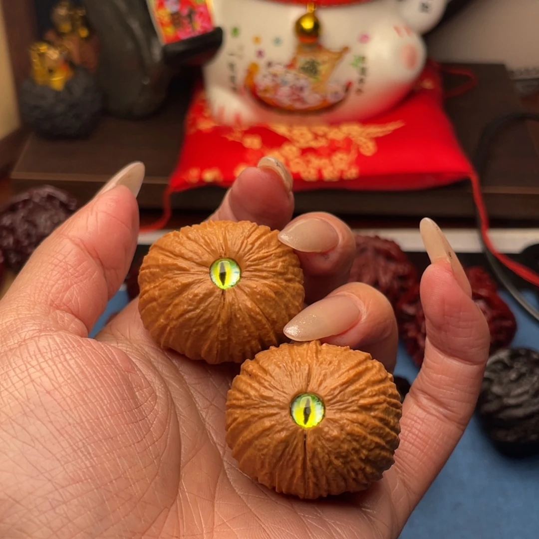 吊坠文玩核桃恶魔猴头