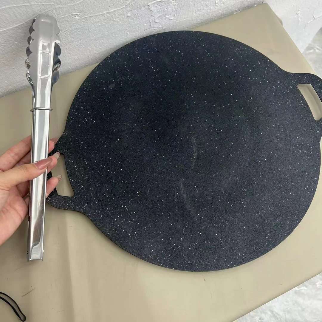 摩登夫妇品牌32厘米加大不粘烤盘配夹子高档家用款【汤姆粉丝专属】