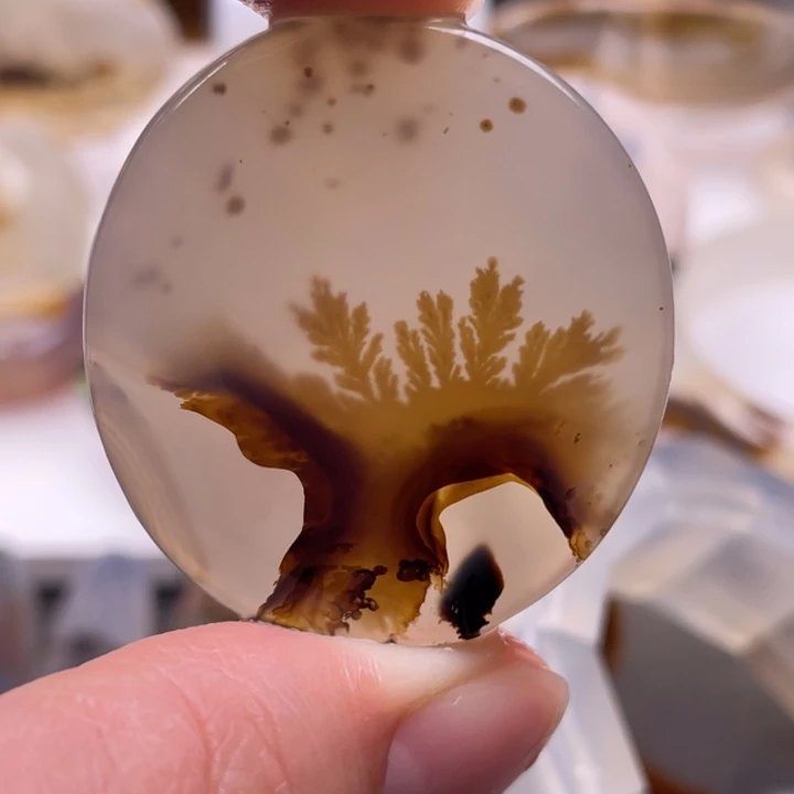 玛瑙/玉髓未镶嵌吊坠(不含链)