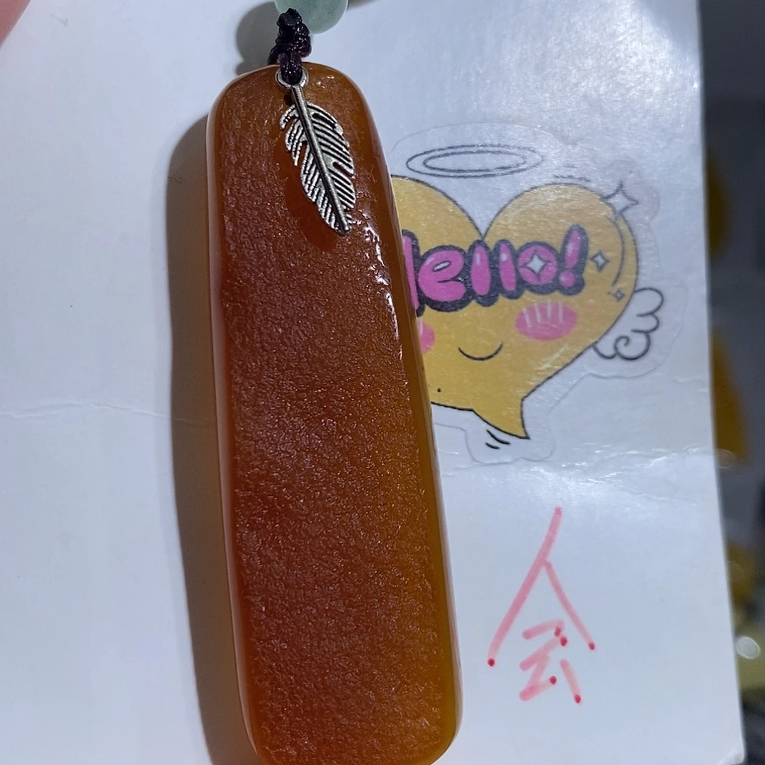 定制琥珀未镶嵌蜜蜡吊坠