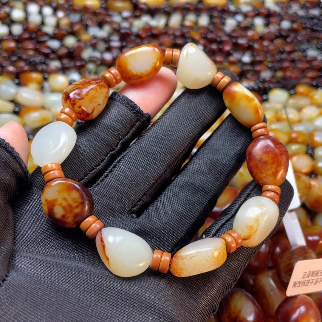 和田玉手链未镶嵌