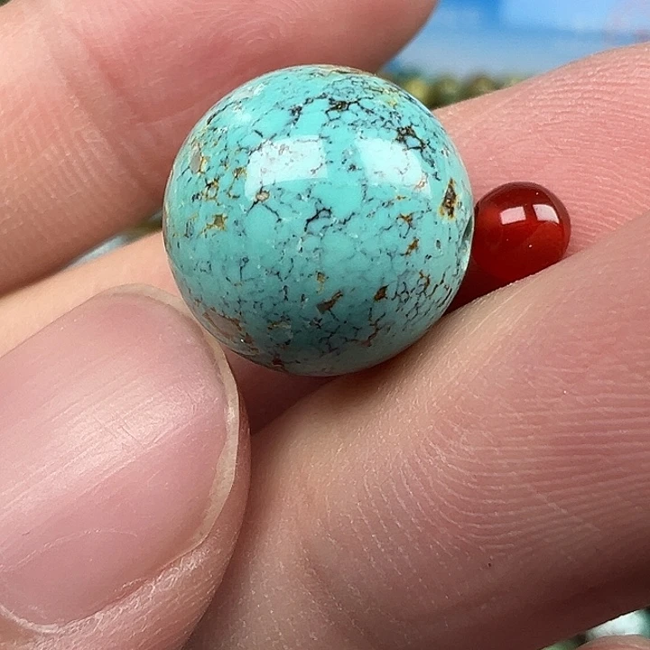 南红玛瑙未镶嵌配饰卡13.3