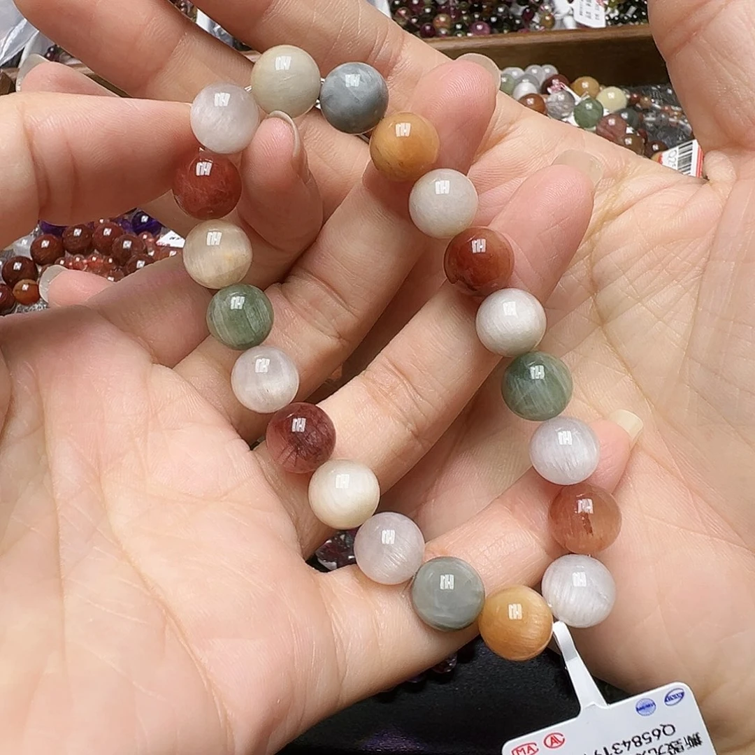 未镶嵌手链水晶多样性发一