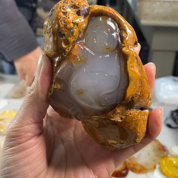 玛瑙/玉髓吊坠(不含链)未镶嵌