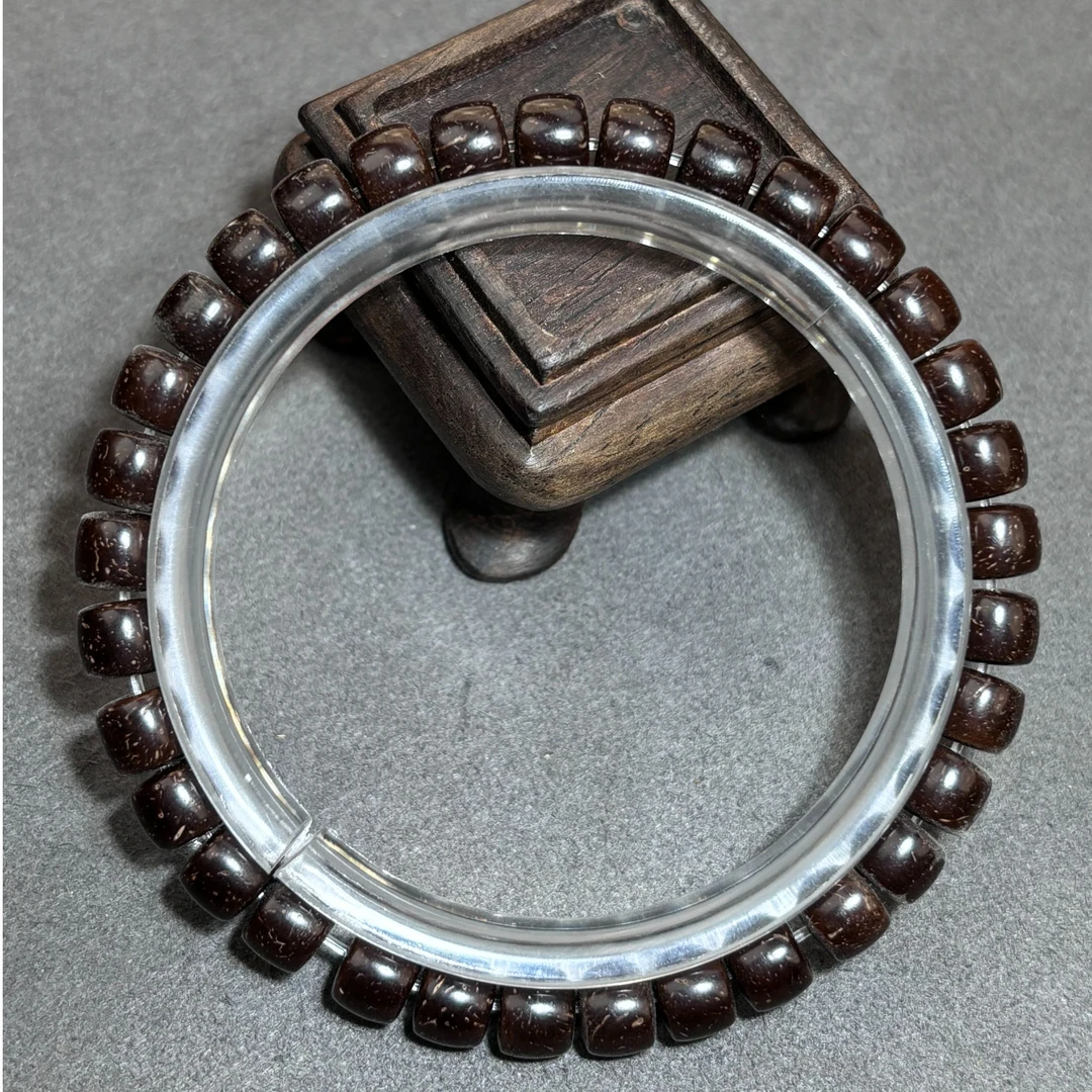 原生态椰蒂直切7*6单圈浪家文玩A4-1