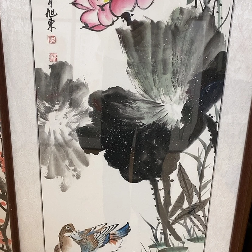 【闪购商品】国画手绘国画带框138.45