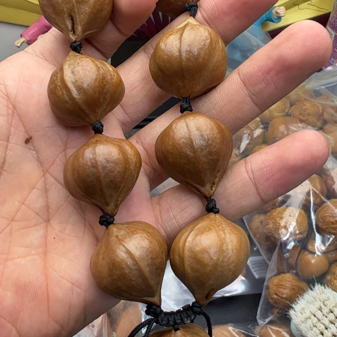 橄榄核手串/手链龍*2.5铁盒素核