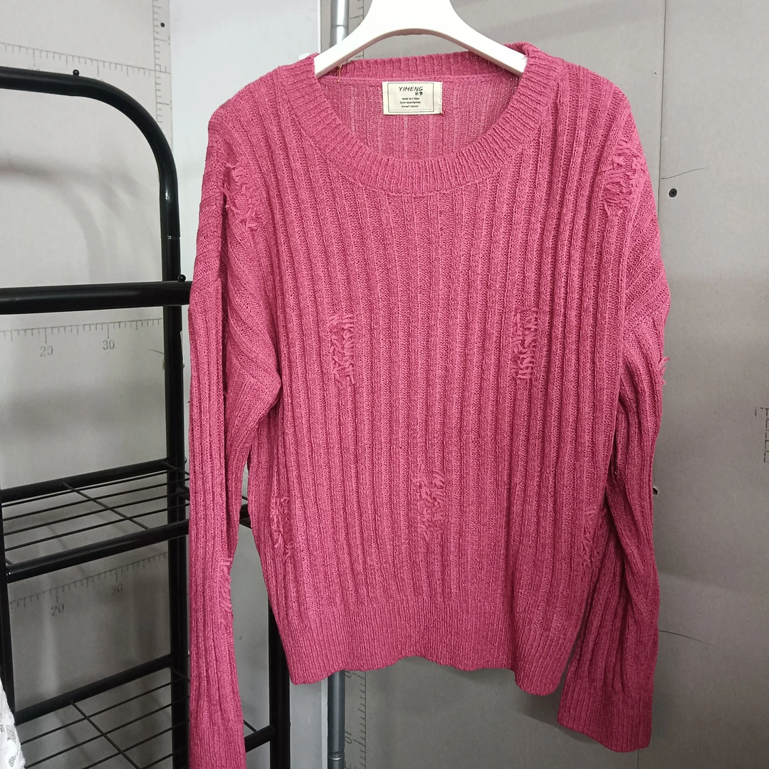 1286长袖时尚韩版圆领卡通秋冬套头长袖时尚圆领百搭