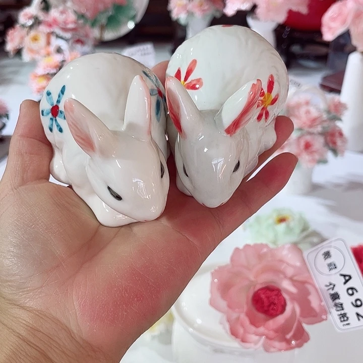 瓷片德化工厂陶瓷手工捏花