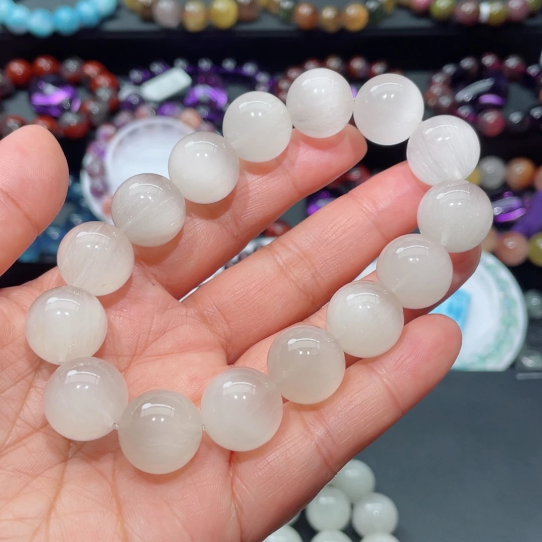 水晶手链未镶嵌兔毛手链