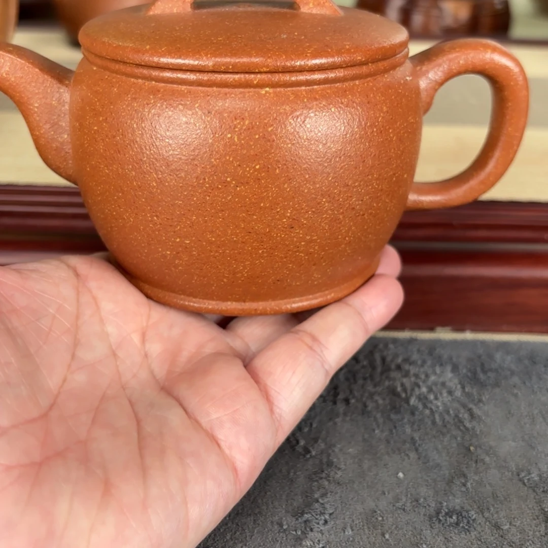 紫砂茶壶红降坡汉瓦300
