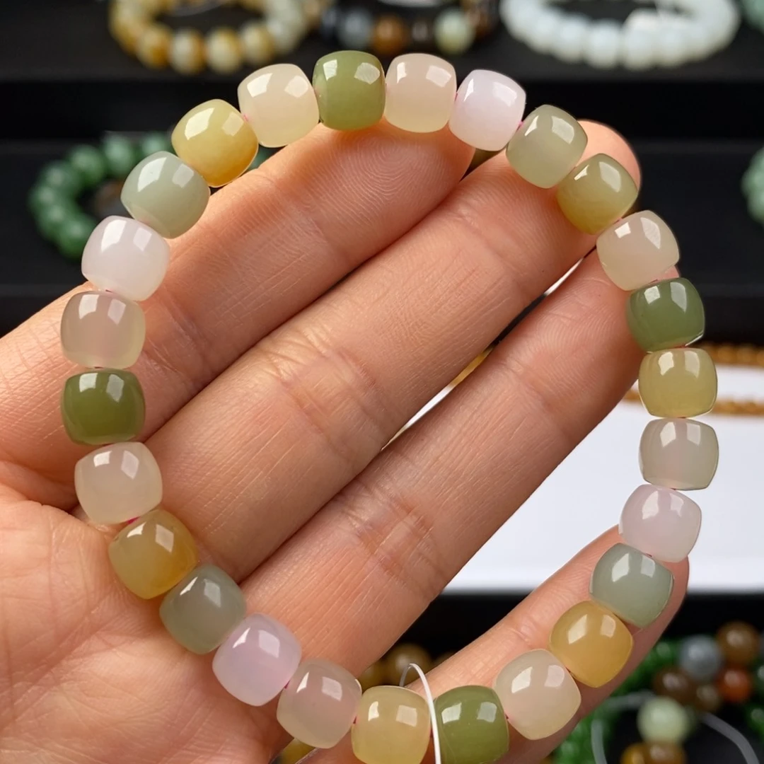 和田玉手串未镶嵌