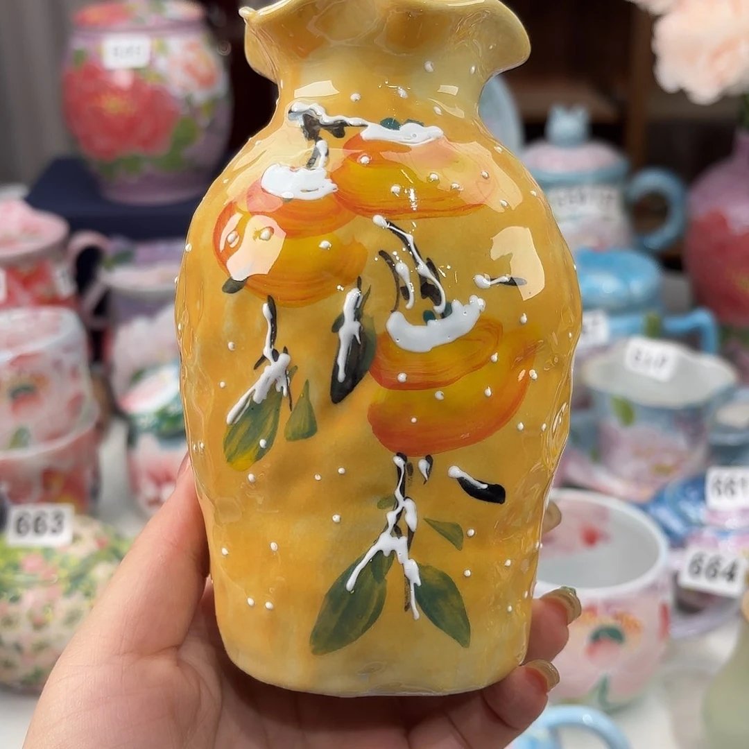 景德镇手绘高温釉下彩陶瓷茶具