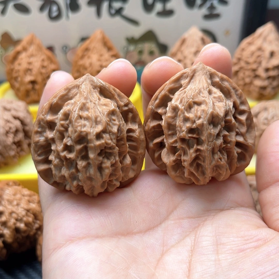 吊坠文玩核桃40野生龙甲纹