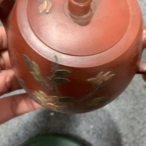 经***典茶壶紫砂陶瓷摆件爱好者摆件