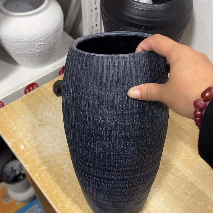 粗陶盆默认打孔高28口12