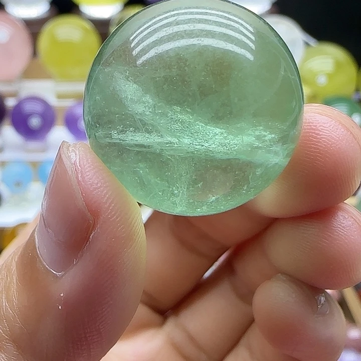 未镶嵌珠宝半成品水晶24.7mm