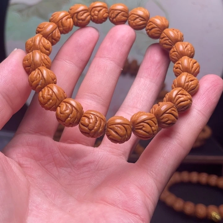 手串桃核13暴龙火焰