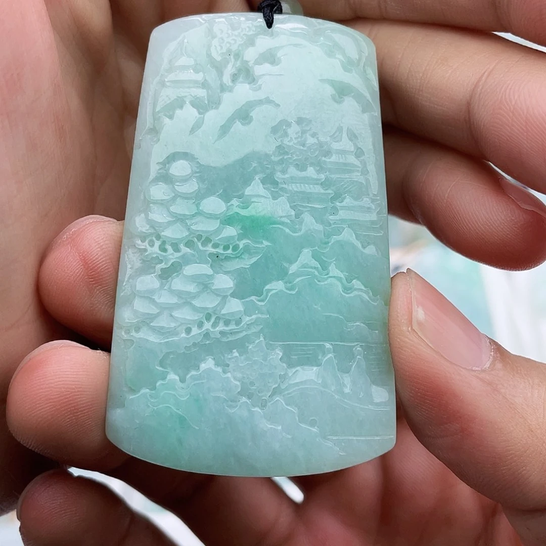 颈饰未镶嵌翡翠翡翠