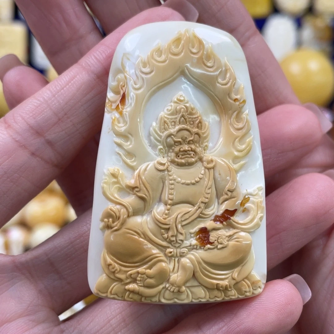 未镶嵌蜜蜡裸石琥珀蜜蜡雕刻