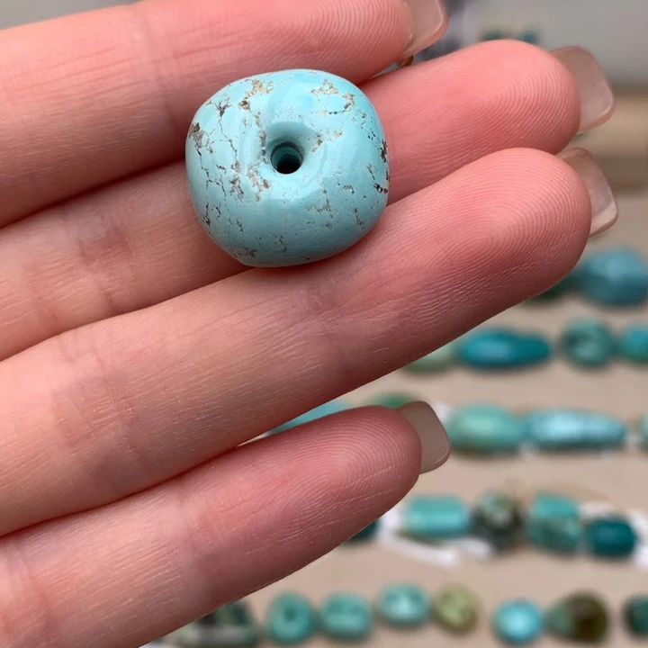 未镶嵌绿松石珠宝奇石