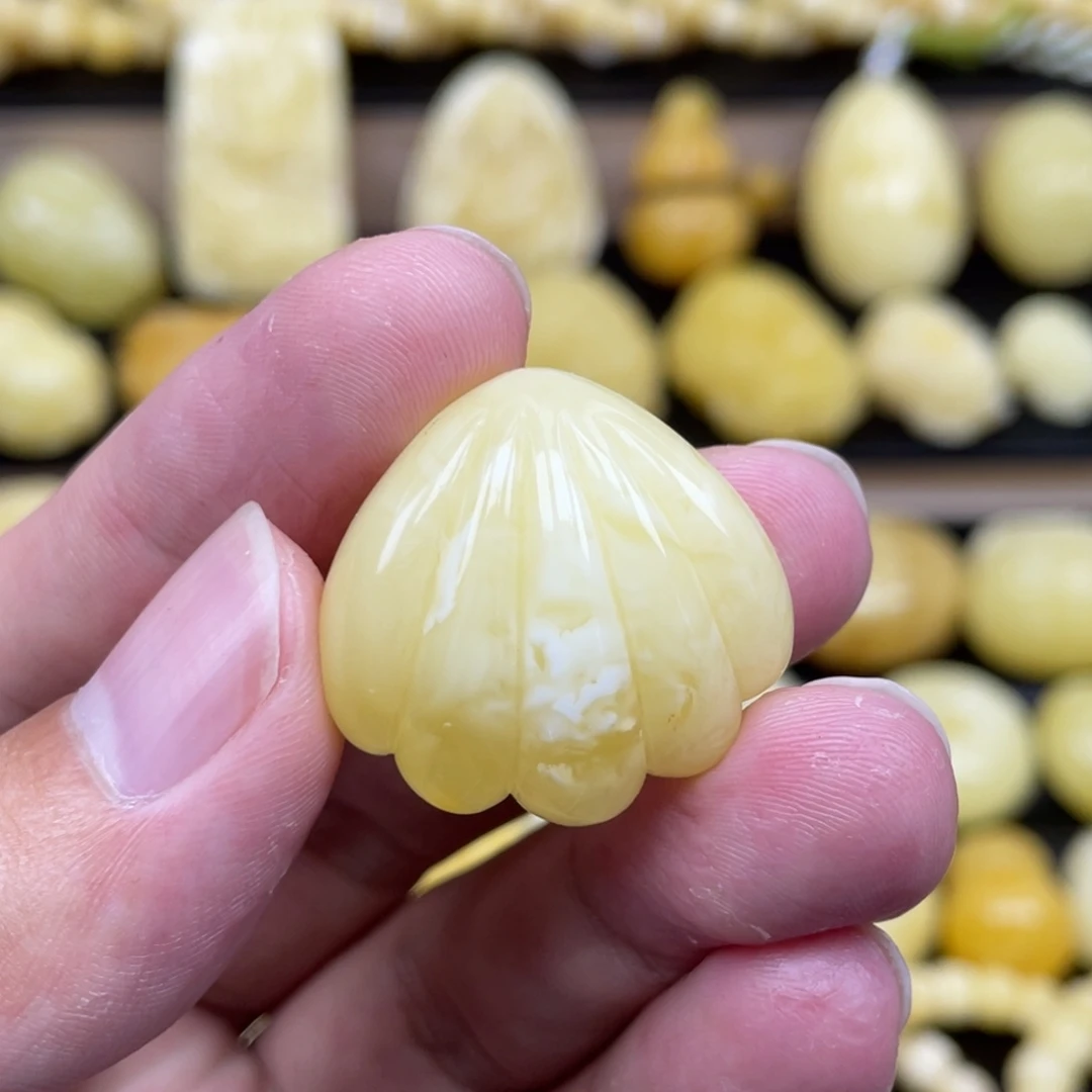 琥珀未镶嵌裸石琥珀蜜蜡