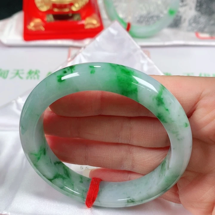 未镶嵌手镯翡翠   编号DH1113 正圈55-56