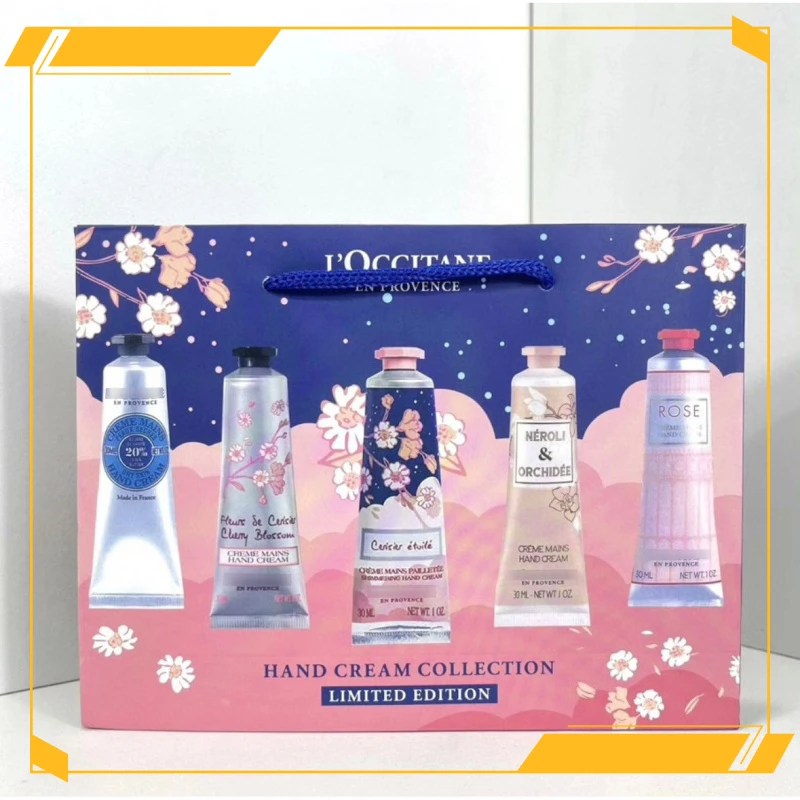 欧舒护手霜丹乳木果樱花男女补水保湿滋润手霜伴手礼节日礼盒套装