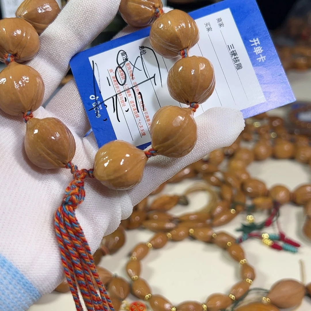 橄榄核手串/手链橄榄核雕刻手工艺品