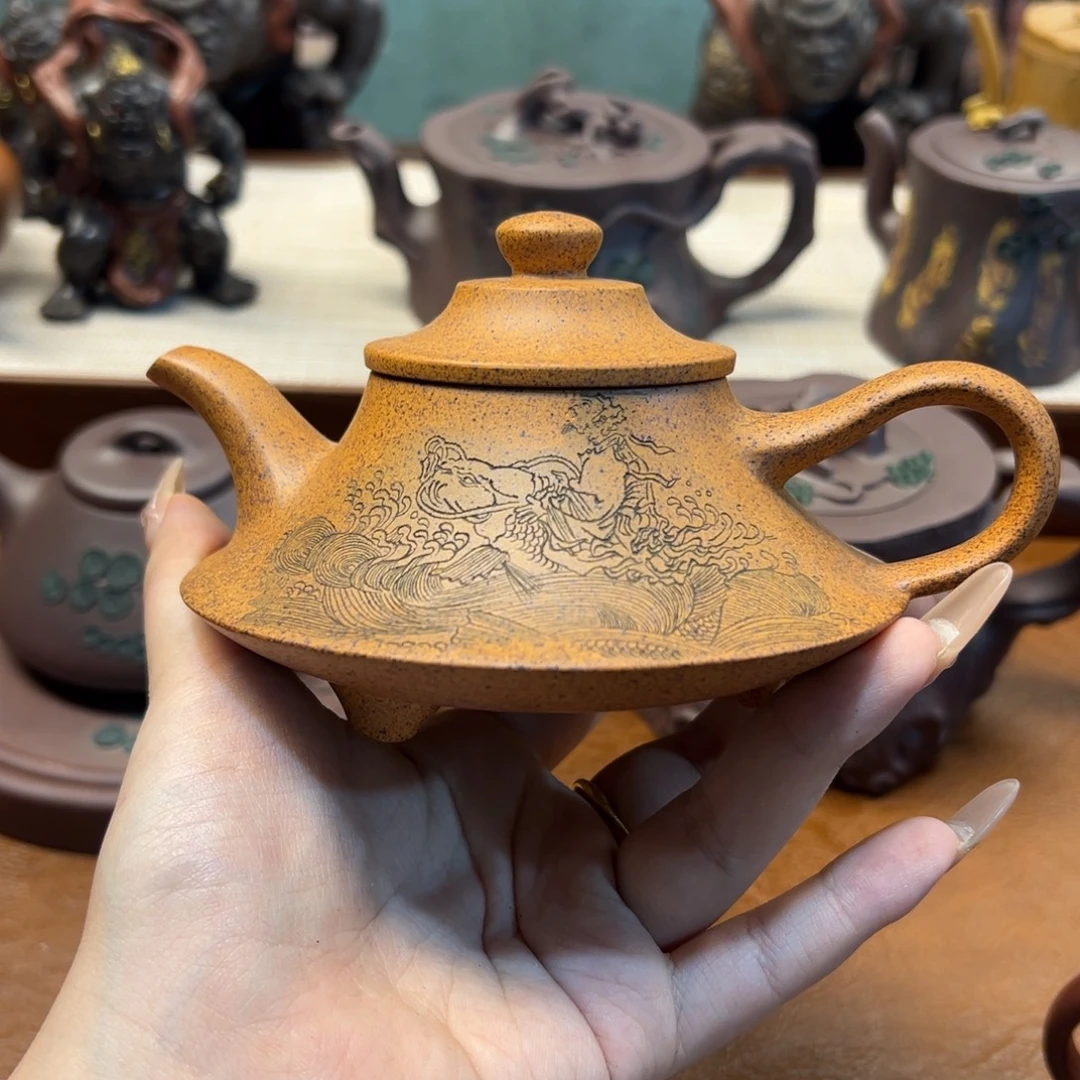 紫砂茶宠紫砂雕宠小器高品
