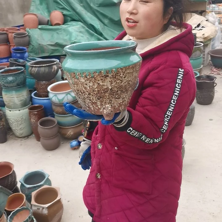 红陶口20高20瑕疵
